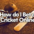 bet on cricket match online
